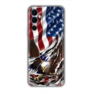 Чехол Флаг USA для Tecno POVA Neo 2 (Флаг USA)