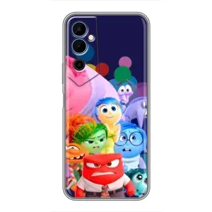 Чехол Головоломка для Tecno POVA Neo 2 - (AlphaPrint) (Герои головоломки)