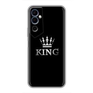 Чехол (Корона на чёрном фоне) для Текно Пова Нео 2 (KING)