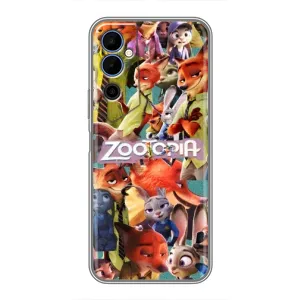 Силиконовый чехол с принтом Зоотрополіс для Tecno POVA Neo 2 (Коллаж героев)