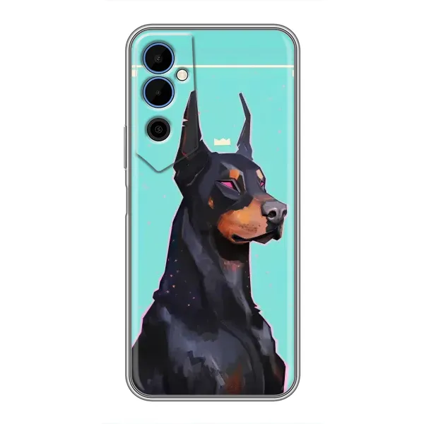 Чехол с рисунком «Король доберман» для TECNO POVA Neo 2 Чехол с рисунком «Король доберман» для TECNO POVA Neo 2