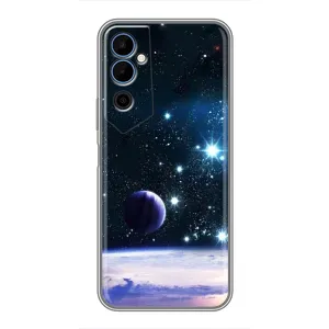 Чехол (ТПУ) с планетами на Tecno POVA Neo 2 (Космический вид)