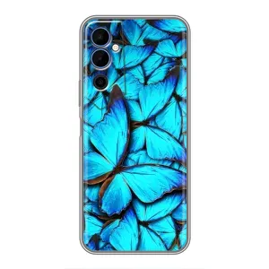 Силиконовый бампер с картинкой животных для Tecno POVA Neo 2 (Крылья бабочек)