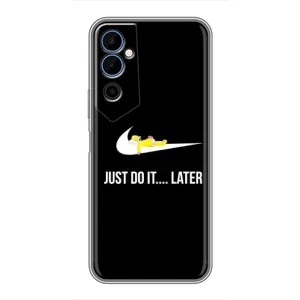 Силиконовый Чехол на Tecno POVA Neo 2 с картинкой Nike (Later)