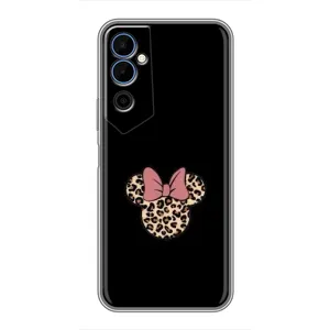Чехол с леопардовым принтом на Tecno POVA Neo 2 (Леопардовая Минни)