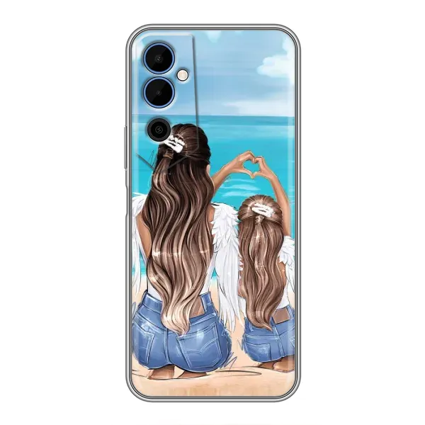 Чехол с рисунком «Мама и дочь» для TECNO POVA Neo 2 Чехол с рисунком «Мама и дочь» для TECNO POVA Neo 2