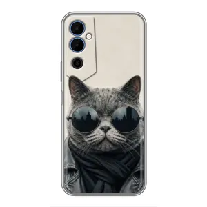 Чехол на тематику: Коты для TECNO POVA Neo 2 (Модный кот)