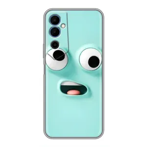 Силиконовые Чехлы (смешные стикеры) для Tecno POVA Neo 2 (Забавное мятное лицо)