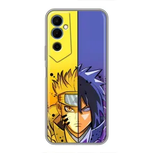 Купить Чехлы на телефон с принтом Anime для Tecno POVA Neo 2 (Naruto Vs Sasuke)