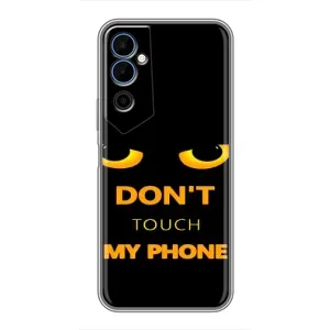 Чехол с Прикольным принтом на Tecno POVA Neo 2 (Не трогай мой телефон)