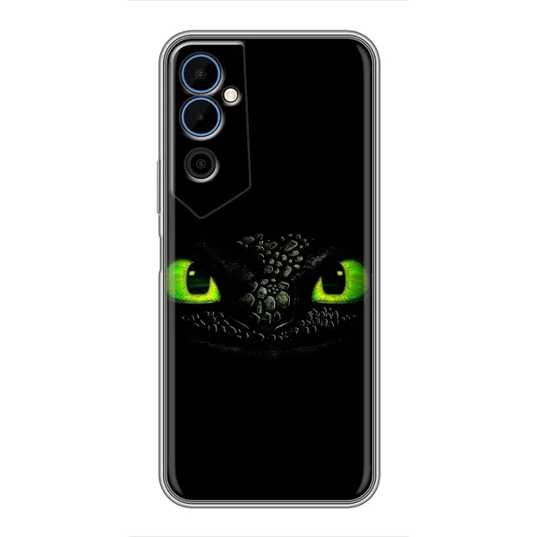 Чехол с рисунком «Глаза Беззубика» для TECNO POVA Neo 2 Чехол с рисунком «Глаза Беззубика» для TECNO POVA Neo 2
