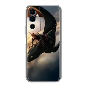 Чехол дракон Беззубик для Tecno POVA Neo 2 (Полет Беззубика)