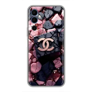 Чехол (Dior, Prada, YSL, Chanel) для Tecno POVA Neo 2 (Шанель)