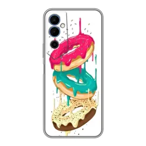 Чехол с изображением вкусной еды для Tecno POVA Neo 2 (Сочные пончики)