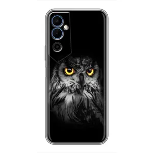 Чохли з принтом СОВИ для Tecno POVA Neo 2 (Сова на чорному)