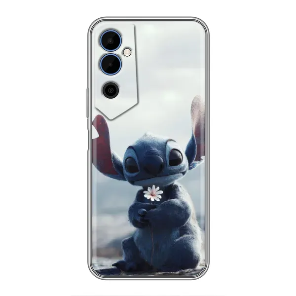 Чехол с рисунком «Стич с цветочком» для TECNO POVA Neo 2 Чехол с рисунком «Стич с цветочком» для TECNO POVA Neo 2