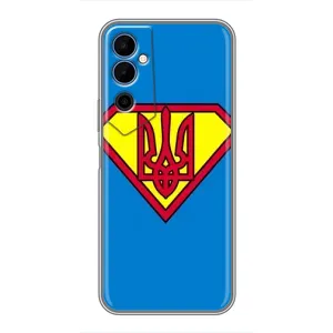 Чехол с картинкой (Патриотический ГЕРБ) на Tecno POVA Neo 2 (Super - Герб)