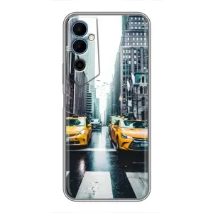 Силиконовый бампер (Работники) на Tecno POVA Neo 2 (Такси)
