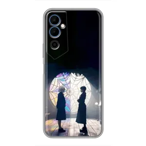 Чехлы с принтом Уэнсдей на Tecno POVA Neo 2 (Уэнсдей и Энди)