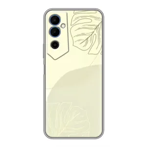 Чехол цветочный дизайн для Tecno POVA Neo 2 (Зелёный фон)