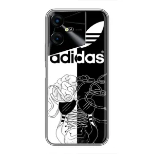 Чохол с стилі "Адідас" для Техно Пова нео 3 (Adidas шнурки)