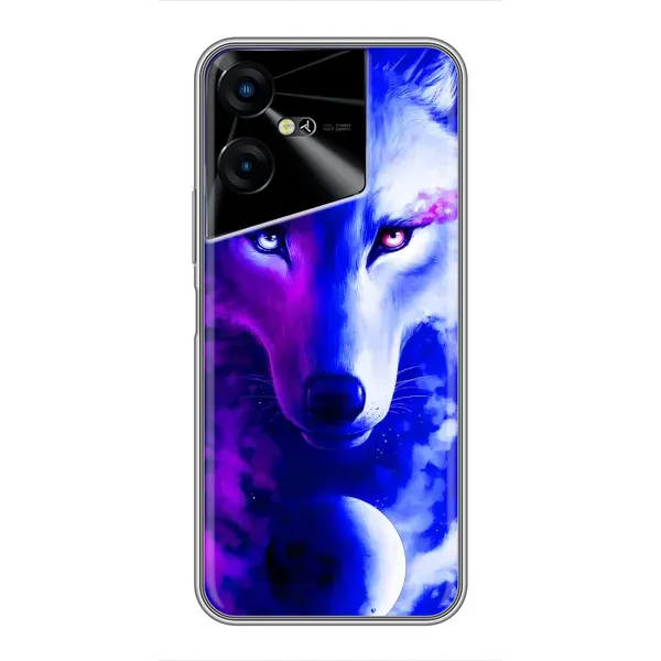 Чехол с рисунком «Арт-Волк» для TECNO POVA Neo 3 Чехол с рисунком «Арт-Волк» для TECNO POVA Neo 3
