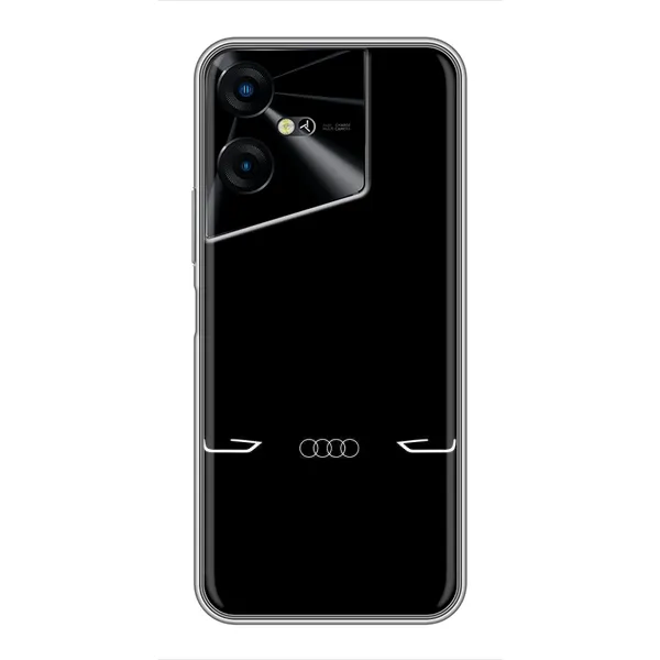 Чехол с рисунком «Силует Audi» для TECNO POVA Neo 3