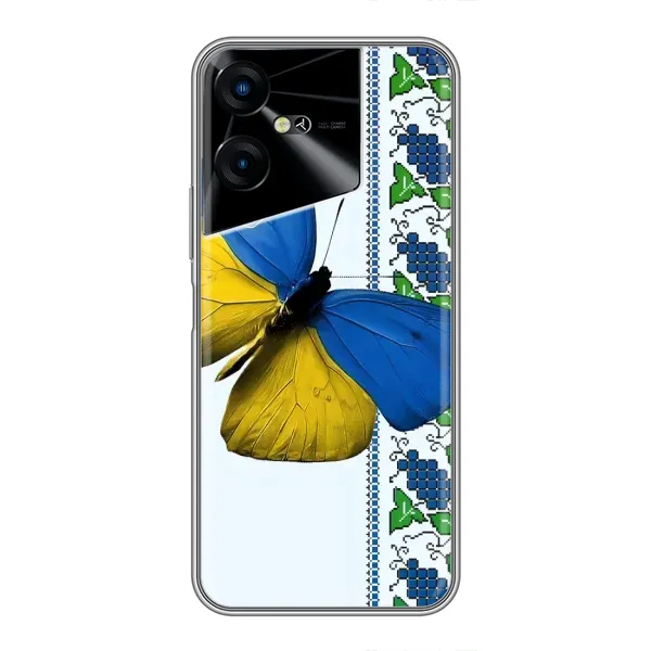 Чехол с рисунком «Бабочка» для TECNO POVA Neo 3 Чехол с рисунком «Бабочка» для TECNO POVA Neo 3