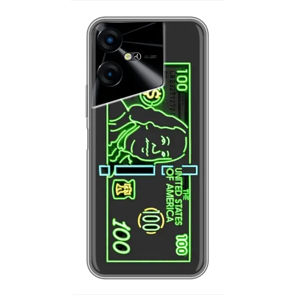Чехол с рисунком «Баксы» для TECNO POVA Neo 3 Чехол с рисунком «Баксы» для TECNO POVA Neo 3