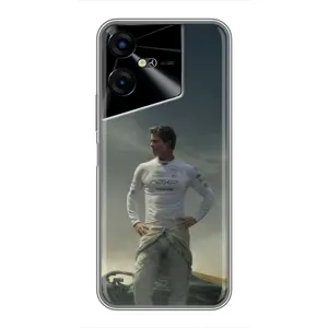 Чехол фильм Формула 1 для Tecno POVA Neo 3 (Бред Питт)