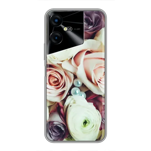 Чехол с рисунком «Букет РОЗ» для TECNO POVA Neo 3 Чехол с рисунком «Букет РОЗ» для TECNO POVA Neo 3