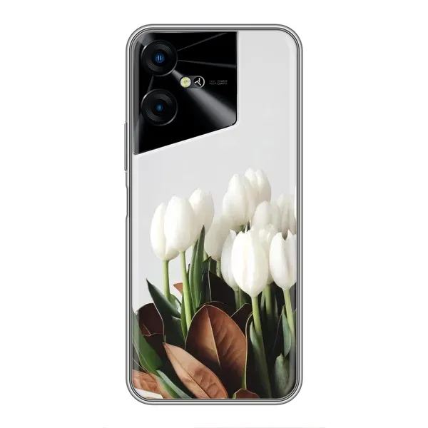 Чехол с рисунком «Букет тюльпанов» для TECNO POVA Neo 3 Чехол с рисунком «Букет тюльпанов» для TECNO POVA Neo 3