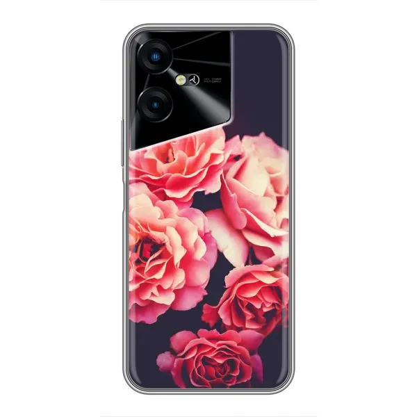 Чехол с рисунком «Бутоны» для TECNO POVA Neo 3 Чехол с рисунком «Бутоны» для TECNO POVA Neo 3