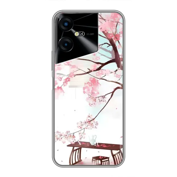 Чехол с рисунком «Чайная церемония» для TECNO POVA Neo 3 Чехол с рисунком «Чайная церемония» для TECNO POVA Neo 3