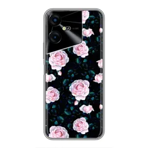 Чохли з принтом Троянд для Tecno POVA Neo 3 (Чайні троянди)