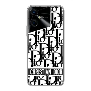 Чохол (Dior, Prada, YSL, Chanel) для Tecno POVA Neo 3 (Christian Dior)
