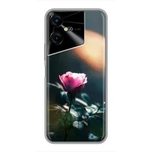 Чохли з принтом Троянд для Tecno POVA Neo 3 (Квітка нічна)