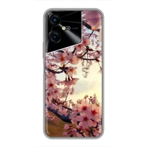 Чохол з картинкою Сакури на Tecno POVA Neo 3 (Квітуча сакура)