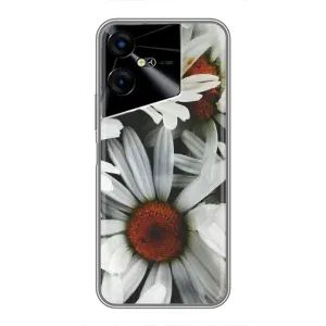 Чохол з ромашками на Tecno POVA Neo 3 (Квіти Ромашки)