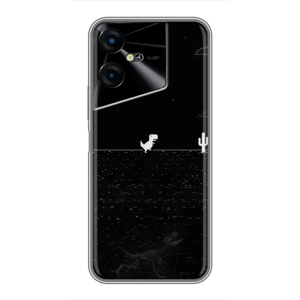Чехол с рисунком «Динозаврик» для TECNO POVA Neo 3 Чехол с рисунком «Динозаврик» для TECNO POVA Neo 3
