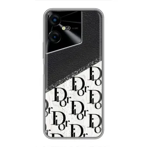 Чохол (Dior, Prada, YSL, Chanel) для Tecno POVA Neo 3 (Діор)
