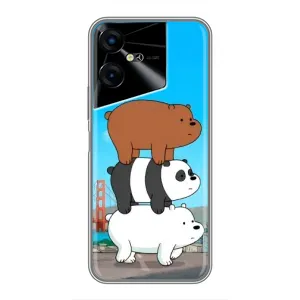 Чехлы с Пандами на Tecno POVA Neo 3 (Друзья)