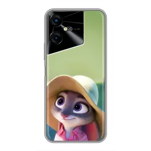 Чехлы ЗВЕРОПОЛИС для Tecno POVA Neo 3 (Джуди Хопс)