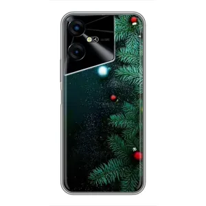 Чохол новорічна ялинка на Tecno POVA Neo 3 (Ялинка)