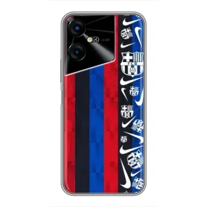 Чехол для Tecno POVA Neo 3 (Барселона) (Фанат Барсы)