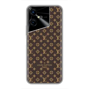 Чохол Стиль Louis Vuitton на Tecno POVA Neo 3 (Фон Луі Віттон)