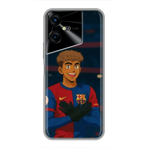 Чехол с рисунком «Футболист Ямаль» для TECNO POVA Neo 3 Чехол с рисунком «Футболист Ямаль» для TECNO POVA Neo 3