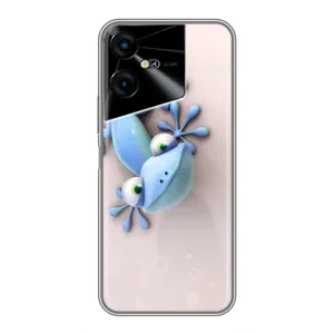 Чехлы с изображением разных животных для Tecno POVA Neo 3 (Геккон)