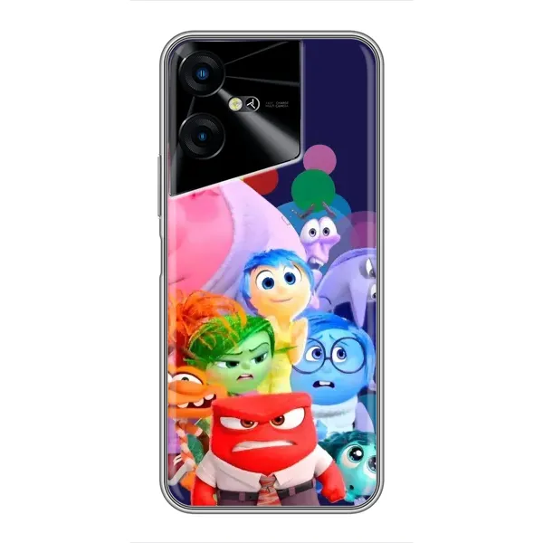 Чехол с рисунком «Герои головоломки» для TECNO POVA Neo 3 Чехол с рисунком «Герои головоломки» для TECNO POVA Neo 3