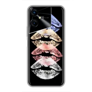 Чохол Стильні дівчата на Tecno POVA Neo 3 (Губи)